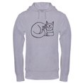 thumbnail image 1 of CafePress - White ASL Kitty - Pullover Hoodie, Hooded Sweatshirt, 1 of 1