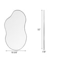 thumbnail image 2 of SHYFOY Irregular Decorative Mirror with Metal Frame, Modern Cloud Mirror for Living Room Decor, 2 of 7