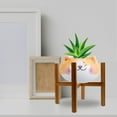 thumbnail image 2 of TUIBELYN Wooden Plant Stand for Indoor Garden, Flower Pot Holder, Home Decor, and Stylish Plant Display, 2 of 7