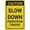 Warning Sign 1, variant on Caution Sound Horn Rustic Metal Tin Sign 8"x12" - Home Outdoor Art Wall Decorations for Cafe Bar Kitchen, Sound Horn Caution Sign