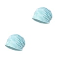 thumbnail image 1 of Guardurnaity Cool Running Cap Gorras transpirables Elástico Tocado Pañuelo Senderismo Béisbol Beanie Hombres Sombreros Azul claro Azul claro 2piezas, 1 of 6
