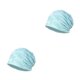 thumbnail image 3 of Jumpingount Verano Cool Running Cap Caps Elástico Tocado Pañuelo Béisbol Montar Beanie Imprimir Portable Hombres Mujeres Sombreros Luz Azul claro 2piezas, 3 of 6