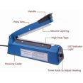 thumbnail image 5 of Selladora eléctrica de 200 mm para alimentos a presión, selladora manual por impulsos térmicos, selladora de bolsas de plástico, sellado rápido., 5 of 5