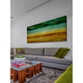thumbnail image 4 of Parvez Taj  - "Emerald Desert" Print on Canvas 24 x 12, 4 of 5