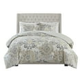 thumbnail image 2 of Isla 3 Piece Cotton Floral Printed Reversible Duvet Cover Set, 2 of 3