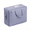 Lavender-1 Pack, variant on Beige 1 Pack 25x19x9in Cotton Canvas Bedding Storage Bag with Zipper and Handles