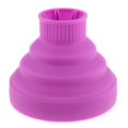 thumbnail image 3 of Plastic Collapsible Silicone Styling Hair Dryer Blower Diffuser Tool Curl Hair Blower Nozzle Purple, 3 of 9