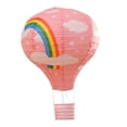 thumbnail image 1 of Matsuzay Globo de aire caliente de arcoíris, colgante rápido y fácil para decoraciones impecables, linternas de globos de aire caliente, Type3 NO3, 1 of 6