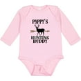 thumbnail image 3 of Inktastic Pappys Hunting Buddy Bow Hunter Boys or Girls Long Sleeve Baby Bodysuit, 3 of 5