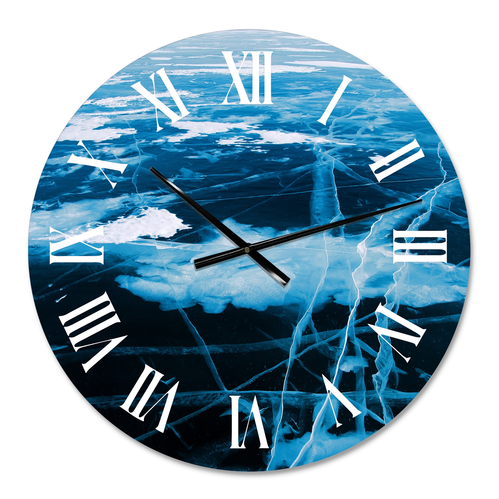 Designart 1 in Modern,Contemporary Wall Clock