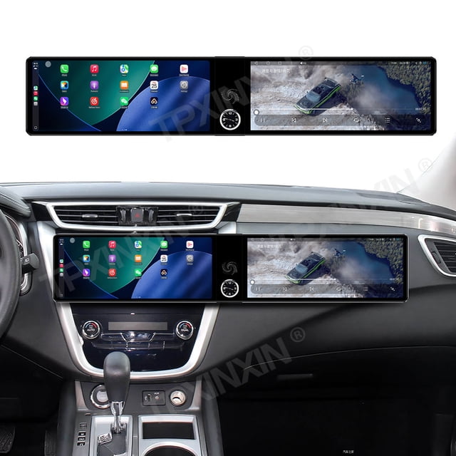 TPXINXIN Dual 12.3 inch Screen Car Radio For Nissan Murano 2015-2019 Android GPS Navigation Multimedia Video Player Stereo Receiver Head Unit