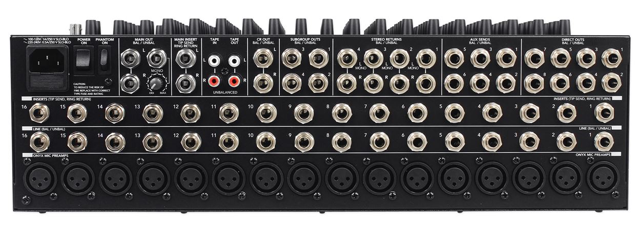 Mackie 1604VLZ4 16-Channel Analog 4-Bus Mixer+Audio Technica ATM510 Mic+Bag
