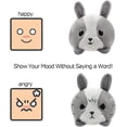 thumbnail image 4 of Conejo de peluche reversible, animal de peluche reversible, juguetes de humor, regalo de cumpleaños para niños, niñas y adultos oso de fresa Electrónica, 4 of 5