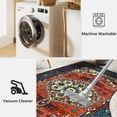 thumbnail image 6 of Boho Area Rug 2'' x 3'' Vintage Oriental Rug Washable Non-Slip Indoor Door Mat Small Entry Throw Rugs for Bedroom Kitchen Entryway Floor Decoration Carpet Terracotta, 6 of 6