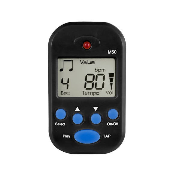 WEUVEB Multi Functional Lightweight Digital Metronome for Guitar Violin and Drum