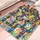 thumbnail image 3 of Alfombra antideslizante de tráfico de carretera para niños, tapete de juego de simulación, mapa de estacionamiento de Ciudad de coche, regalos para niños y niñas (sin coches), 3 of 4