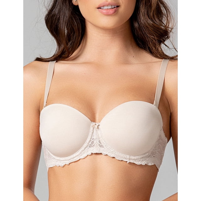 Brassier Diane & Geordi Colombia Copas Microfibra Encaje 011102 piel 34