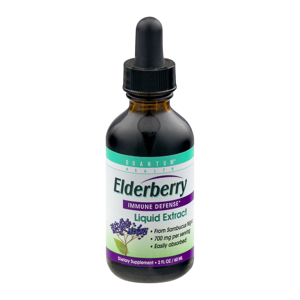 Quantum Health Elderberry Immune Defense Liquid Extract, 2.0 FL OZ