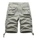 thumbnail image 4 of WILLBEST Pantalones Cortos para Hombre, de Bolsillo, Holgados, para Exteriores, de Color Liso, Informales, 7 Unidades, 4 of 6