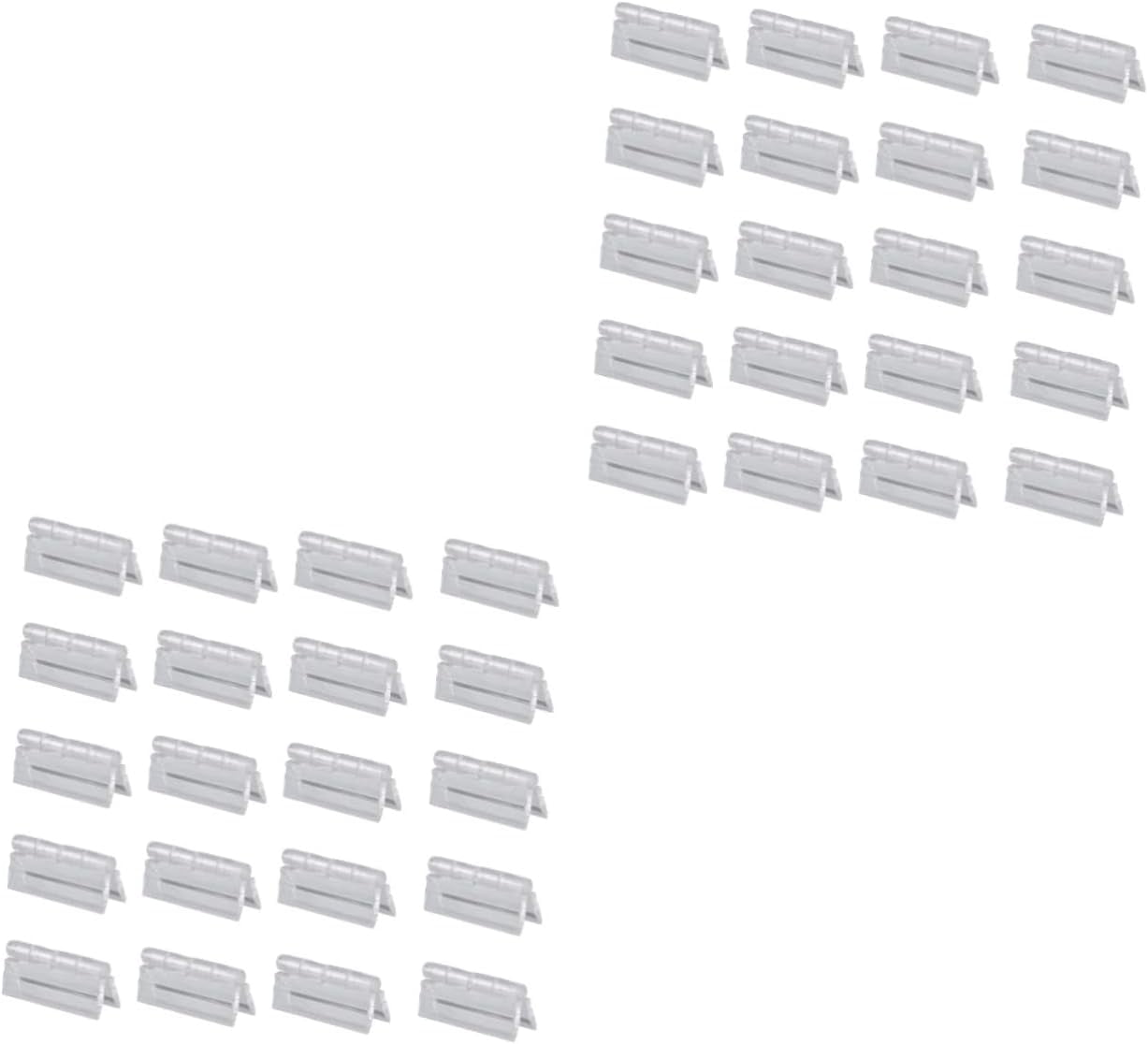 Pcs Transparent Hinge Hinges for Kitchen Clear Acrylic