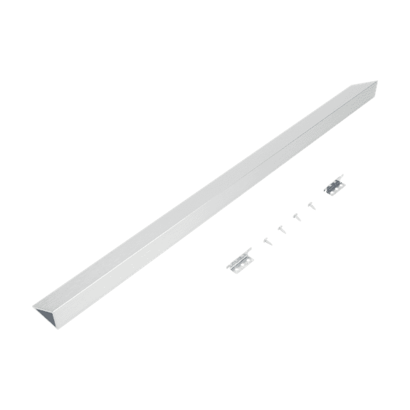 whirlpool w10113901a filler kit for slide-in ranges, stainless steel