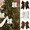 Cream,brown, variant on 15 Pcs 6 Inch Christmas Velvet Bows, Vintage Velvet Ribbon Christmas Bows for Gift Wrappings, Xmas Tree Topper & Garland, Wreath Bows Christmas Decorations(Dark Green)