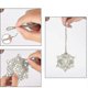 thumbnail image 3 of Wooden Snowflakes Ornaments, Compatible With Rustic Christmas Decoration Diy Crafts, 3 of 4