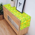 thumbnail image 4 of Table Runner Green Lemon Fruit Table Decoration for Kitchen Dinning Yellow Modern Art Table Decoration for Indoor Outdoor Party Wedding Decor 13x90inch, 4 of 7