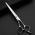 thumbnail image 4 of Tijeras de peluquería profesionales VG10 de acero inoxidable de 6,5 pulgadas para barberos diestros., 4 of 5