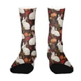 thumbnail image 2 of ASDFVBKG Happy Easter Print Cool Socks Men's Women's Crew Socks Funny Crazy Novelty Stockings F, 2 of 6