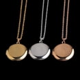 thumbnail image 4 of Collier Médaillon Photo en Acier Inoxydable 3 Couleurs Colliers Pendentifs Ouverts, 4 of 6