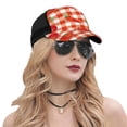 thumbnail image 5 of Lsque Tomatoes And Chili Printed Trucker Hat - Baseball Cap for Men Women - Breathable Mesh Side, Adjustable Fit - for Casual Wear, 5 of 7