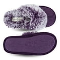 thumbnail image 6 of Jessica Simpson Girls Cute and Cozy Plush Slip on House Slippers With Memory Foam, 6 of 9