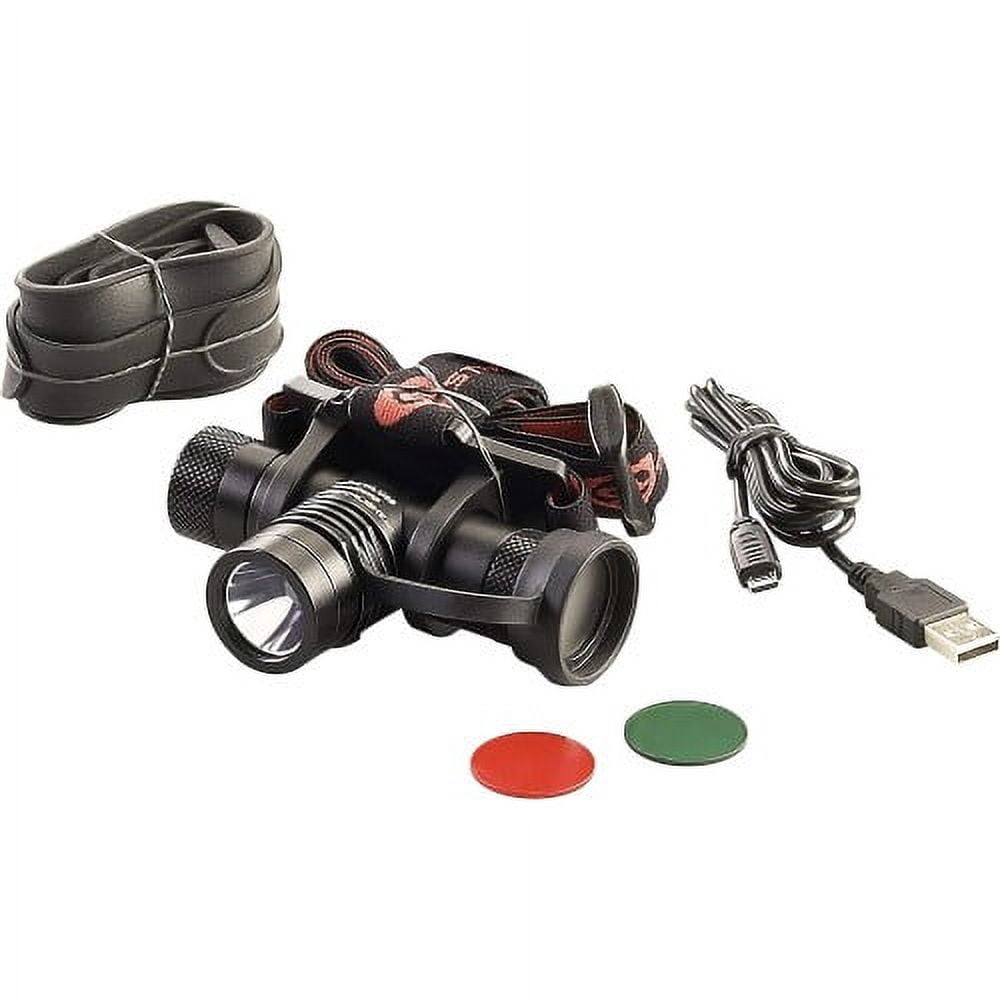 Streamlight ProTac HL USB Rechargeable Headlamp with Flood Beam, Black
