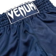thumbnail image 3 of Pantalones cortos de Muay Thai Venum Classic Azul Marino Blanco L, 3 of 5