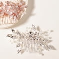 thumbnail image 3 of Peineta para novia, pinza para el pelo de boda, accesorios para el cabello de boda para mujeres, niñas, damas de honor, 12*6cm, 3 of 5