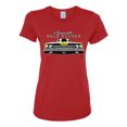 thumbnail image 2 of 1969 Plymouth Road Runner Hot Rod Racing | Womens Cars and Trucks Graphic T-Shirt, Red, Large, 2 of 4