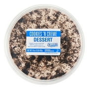 Oreo Cookies 'N Creme Mousse Dessert, 16 oz, Refridgerated, Creamy, Cookie Topping.