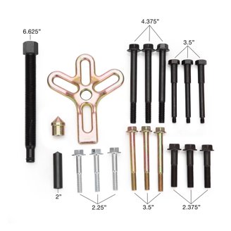 TRQ Complete Quick Loaded Strut & Spring Assembly Kit – Front & Rear For 2011-2015 Dodge Durango, SKA85620
