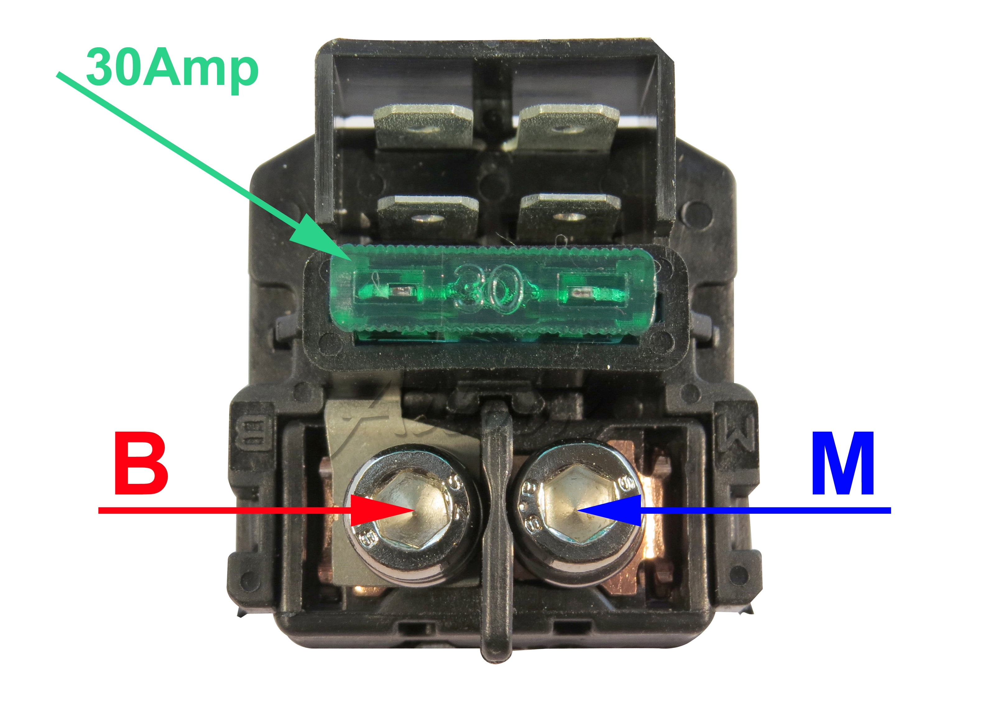 Starter Solenoid Relay for Kawasaki EN500 Vulcan 500 1997-2009