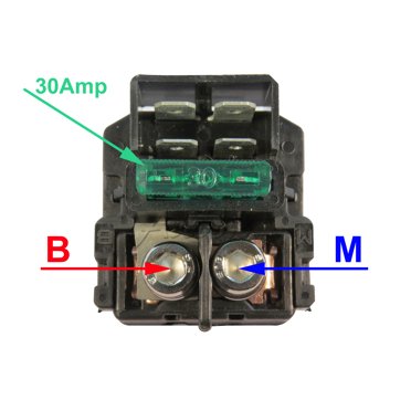 Starter Relay Solenoid For Kawasaki Ninja ZX-12R ZX1200 (2000-2005) – Direct Replacement