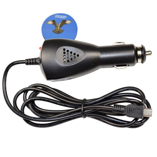 HQRP Car Charger 12V DC Adapter for Rand McNally TND 720 LM / 730 LM