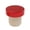 Red, variant on Tibvox Bottle Stoppers Sealing Stopper Plug Cap Caps Cork Beer Decorative Rubber T Cork