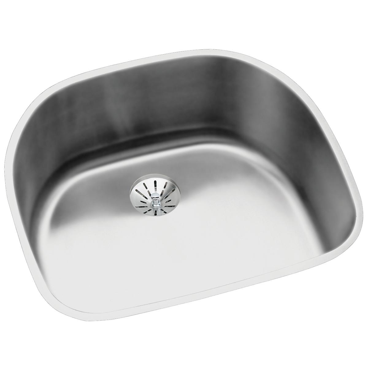 Elkay Celebrity Stainless Steel 15 X 15 X 6 1 8 Single Bowl Drop in