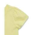 thumbnail image 2 of Garanimals Baby Girl Short Sleeve Scallop Neck Embroidered T-Shirt, Sizes 0-24 Months, 2 of 3