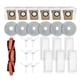 thumbnail image 1 of For Xiaomi M30 Pro Main Side Brush Hepa Filter Mop Cloth Dust Bags, 1 of 5
