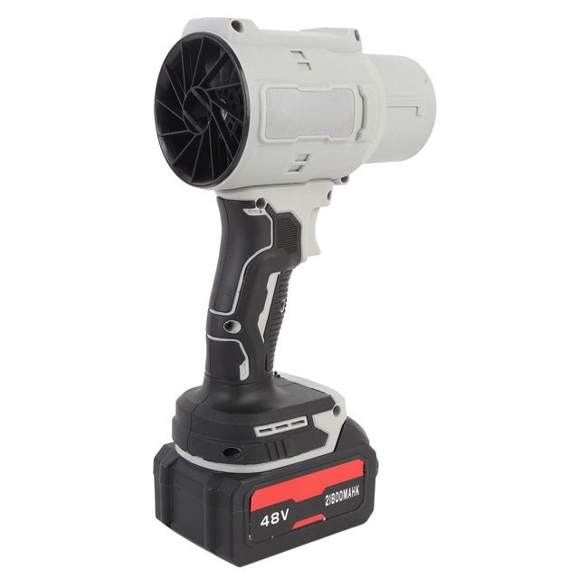 Small Cordless Leaf Blower, 130000RPM Handheld Electric Dust Blower with 2 Battery for Computer Keyboard, Outdoors, Car, Home, Mini Jet Blower Fan, Portable and Efficient