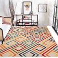 thumbnail image 3 of Superior Ares Modern Indoor/Outdoor Runner Rug, 2' 3" x 10', Cream, 3 of 8
