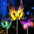thumbnail image 3 of Kbndieu Ground Mounted Lamp Solar Ground Plug-in Light Fiber Light 7-Color Led Home Essentials, 3 of 5
