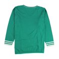 thumbnail image 2 of Tommy Hilfiger Womens White Tip Pullover Sweater, Green, Plus Size, 3X, 2 of 2